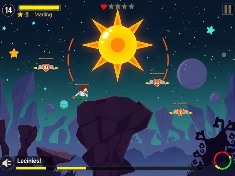 Sun Blaze Stellar Runner Gameplay